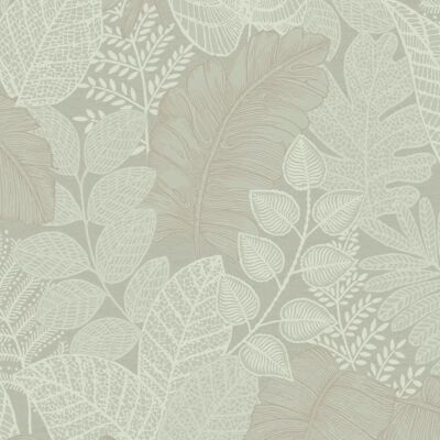 Superfresco Easy Sage Green Floral Leaf Wallpaper - Wallpaper Superfresco Easy Sage Green Floral Leaf Wallpaper - Wallpaper