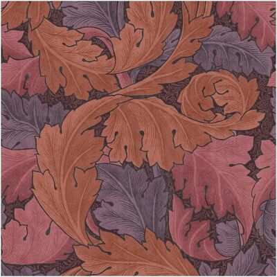 William Morris Acanthus Tapete - Blau, Lila - Tapete William Morris Acanthus Tapete - Blau, Lila - Tapete