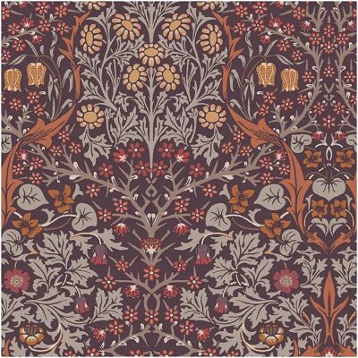 William Morris At Home Blackthorn Wallpaper - Natural Floral Design William Morris At Home Blackthorn Wallpaper - Natural Floral Design