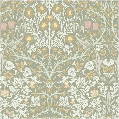 William Morris Blackthorn Papier Peint - Motif Floral Nature - Publicité William Morris Blackthorn Papier Peint - Motif Floral Nature - Publicité