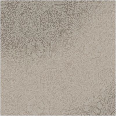 William Morris At Home Marigold Wallpaper - Textured Beige - Wallpaper William Morris At Home Marigold Wallpaper - Textured Beige - Wallpaper