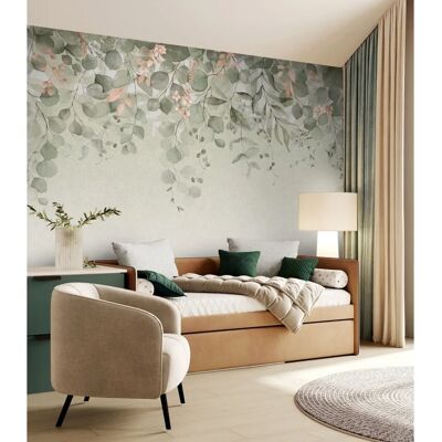 Art For The Home Botanical Cascade Sage Print To Order Fixed Size Mural - Wall Art Art For The Home Botanical Cascade Sage Print To Order Fixed Size Mural - Wall Art