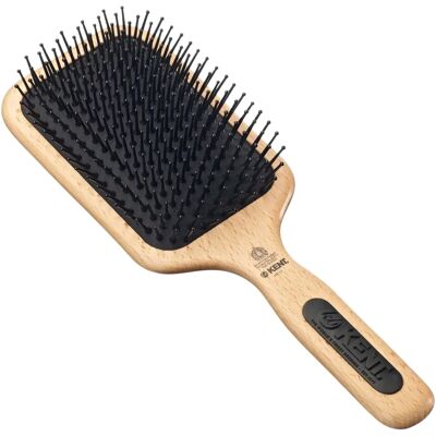 Brosse paddle grande Kent PF17 - Cheveux longs et épaules - Publicité Brosse paddle grande Kent PF17 - Cheveux longs et épaules - Publicité