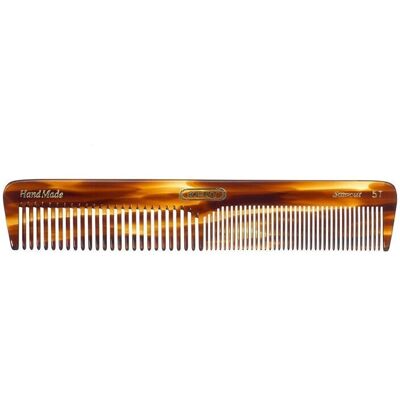 Kent Handmade 5T - Tortoiseshell Effect - Coarse/Fine - Comb Kent Handmade 5T - Tortoiseshell Effect - Coarse/Fine - Comb