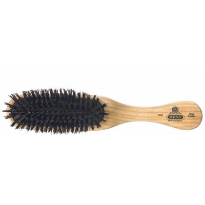 Kent Cherry Wood Black Bristle Cushion Brush - OC2 - Hair Brush Kent Cherry Wood Black Bristle Cushion Brush - OC2 - Hair Brush