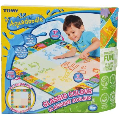 Tomy Aquadoodle Classic Colour Water Drawing Mat Kids Toy - 72370 Tomy Aquadoodle Classic Colour Water Drawing Mat Kids Toy - 72370