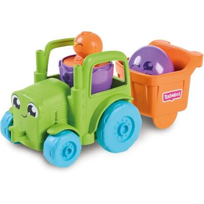 Toomies 2 v 1 Převodovatelný Traktor - Hračka Toomies 2 v 1 Převodovatelný Traktor - Hračka