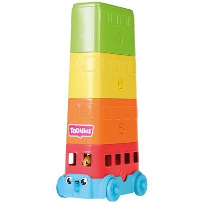 Toomies Stacker Decker Bus - Jouet pour bébé - Publicité Toomies Stacker Decker Bus - Jouet pour bébé - Publicité