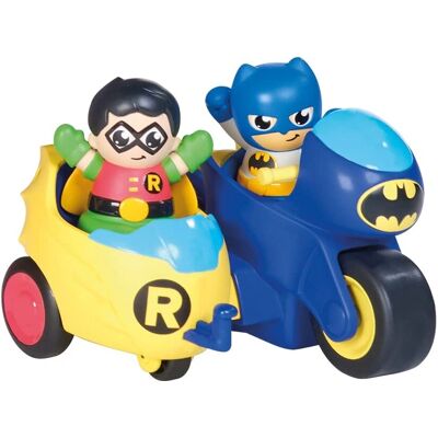 Toomies Batman 2-in-1 Batcycle & Figuren - Fahrzeug-Set Toomies Batman 2-in-1 Batcycle & Figuren - Fahrzeug-Set
