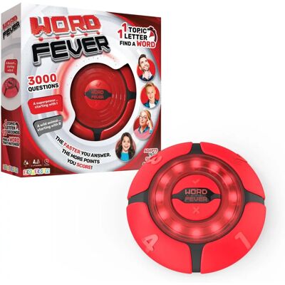 Tomy Word Fever Board Game - Fast-Paced Word Guessing Tomy Word Fever Board Game - Fast-Paced Word Guessing