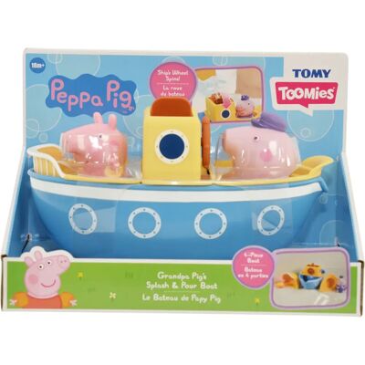 Tomy E73414 Großvater Schwein Peppa Pig Wasserspielset Tomy E73414 Großvater Schwein Peppa Pig Wasserspielset