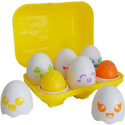 Tomy Toomies Bunte Eier Set - Spielzeug Eier für Kinder Tomy Toomies Bunte Eier Set - Spielzeug Eier für Kinder