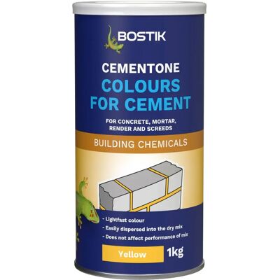 Bostik Colours for Cement - Yellow - Intermixable Colours - Colorant Bostik Colours for Cement - Yellow - Intermixable Colours - Colorant