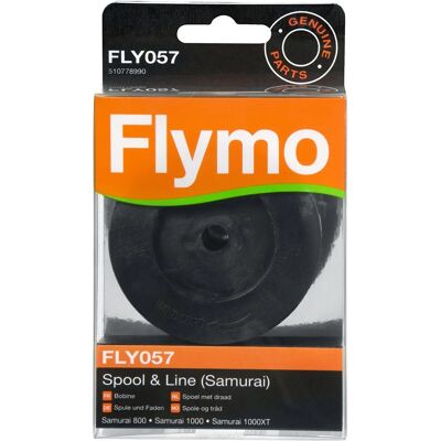 Flymo - Bobine et fil de rechange pour Samurai - FLY057 - Publicité Flymo - Bobine et fil de rechange pour Samurai - FLY057 - Publicité