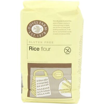 Doves Farm Ris Flour - Glutenfri, 1kg Doves Farm Ris Flour - Glutenfri, 1kg