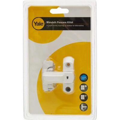 Yale YALV8K103WE White PVCu Window Stop - Window Lock Yale YALV8K103WE White PVCu Window Stop - Window Lock