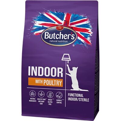 Butcher's Indoor Geflügel Katzenfutter - 800g Butcher's Indoor Geflügel Katzenfutter - 800g