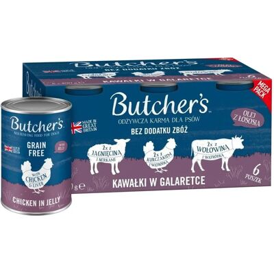 Butcher's Originalrezept in Gelee - Hundfutter Butcher's Originalrezept in Gelee - Hundfutter