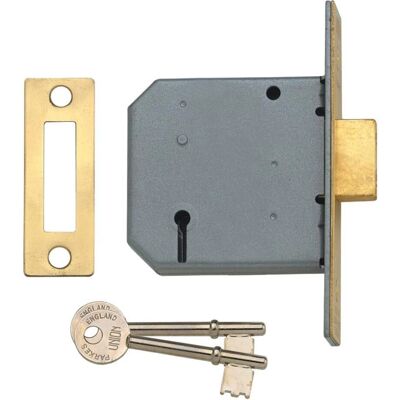 Union 2177 3 Lever Mortice Deadlock - Mortice Deadlock Union 2177 3 Lever Mortice Deadlock - Mortice Deadlock