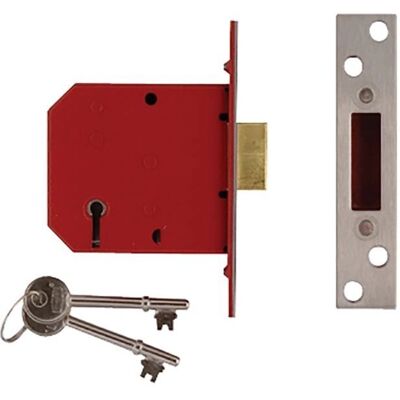 Union 2101 5 Lever Mortice Deadlock - Brass Finish - 65mm Union 2101 5 Lever Mortice Deadlock - Brass Finish - 65mm