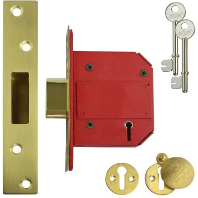 Union UNNY2100SP30 Strongbolt 5 Lever Mortice Deadlock Union UNNY2100SP30 Strongbolt 5 Lever Mortice Deadlock