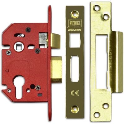 Union StrongBOLT 22EU EUS-PB-2.5 Sashlock - Euro Profile Union StrongBOLT 22EU EUS-PB-2.5 Sashlock - Euro Profile
