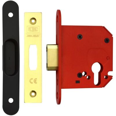 UNION StrongBOLT 21EU EUS-PB-3.0 Euro Deadlock Brass 81mm - Deadlock Type UNION StrongBOLT 21EU EUS-PB-3.0 Euro Deadlock Brass 81mm - Deadlock Type