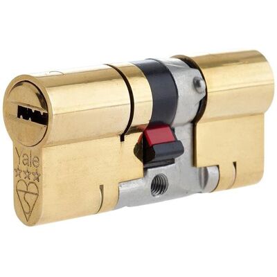 Yale Anti Snap 3 Star Double Cylinder High Security - Cylinder Lock Yale Anti Snap 3 Star Double Cylinder High Security - Cylinder Lock