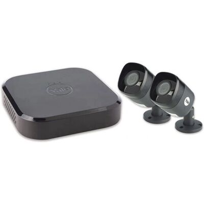 Yale SV-4C-2ABFX Kit de vigilância por vídeo com fio 4 canais - 2 câmeras Yale SV-4C-2ABFX Kit de vigilância por vídeo com fio 4 canais - 2 câmeras