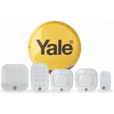 Yale Weiße IA-320 Smart Home Sicherheitsalarm - 6-teiliges Kit Yale Weiße IA-320 Smart Home Sicherheitsalarm - 6-teiliges Kit