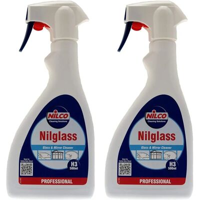 Nilco Nilglass Glass & Mirror Cleaner Spray - 500ml Nilco Nilglass Glass & Mirror Cleaner Spray - 500ml