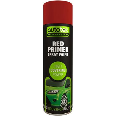 Autotek Red Primer Multi-Purpose Aerosol Spray Paint - Aerosol Spray Paint Autotek Red Primer Multi-Purpose Aerosol Spray Paint - Aerosol Spray Paint