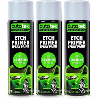 Autotek - Ep500 - Etch Primer - 500ml - Spray Paint Autotek - Ep500 - Etch Primer - 500ml - Spray Paint