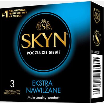 Unimil SKYN Modèle avec Lubrifiant Extra - Pack de 3 - Publicité Unimil SKYN Modèle avec Lubrifiant Extra - Pack de 3 - Publicité