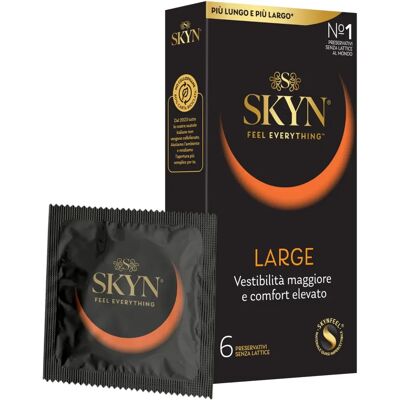 Akuel Skyn Large B Kondom - Nicht-Latex, Ultradünn, 56mm Akuel Skyn Large B Kondom - Nicht-Latex, Ultradünn, 56mm