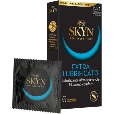 Preservativi Skyn Extra Lubrificati - Confezione da 6 - Sensazione Naturale Preservativi Skyn Extra Lubrificati - Confezione da 6 - Sensazione Naturale