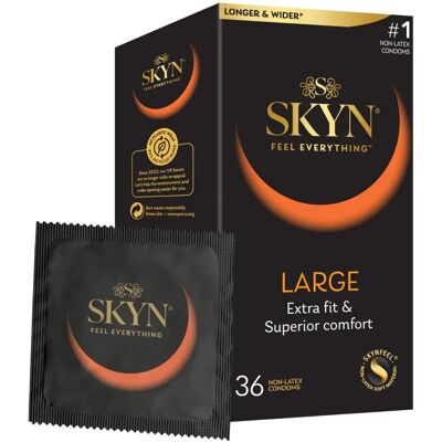 Unimil Skyn Large Prezervatywy bez lateksu - Prezervatywy Unimil Skyn Large Prezervatywy bez lateksu - Prezervatywy