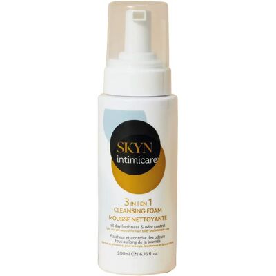 SKYN IntimiCare 200 ml - Mousse nettoyante pour corps, cheveux et zone intime SKYN IntimiCare 200 ml - Mousse nettoyante pour corps, cheveux et zone intime