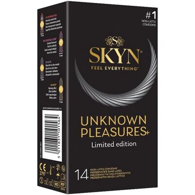 Préservatifs Skyn Unknown Pleasures Sans Latex - 14 pièces - Publicité Préservatifs Skyn Unknown Pleasures Sans Latex - 14 pièces - Publicité