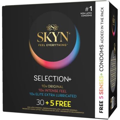 Unimil Skyn Feel Everything Valinta kondomeja - 35 kpl Unimil Skyn Feel Everything Valinta kondomeja - 35 kpl