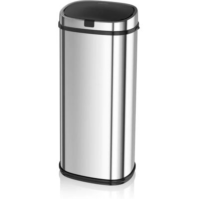 Morphy Richards Square Sensor Bin 50L - Stainless Steel (971519) Morphy Richards Square Sensor Bin 50L - Stainless Steel (971519)