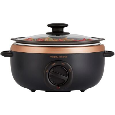 Morphy Richards 460016 - Black / Rose Gold - Slow Cooker Morphy Richards 460016 - Black / Rose Gold - Slow Cooker