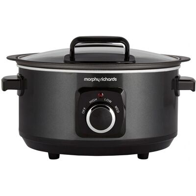 Morphy Richards 460020 3.5 L Black Slow Cooker Morphy Richards 460020 3.5 L Black Slow Cooker
