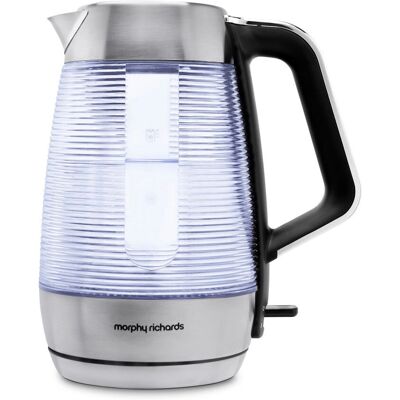 Morphy Richards 108010 - Black, Blue, Transparent - Electric Kettle Morphy Richards 108010 - Black, Blue, Transparent - Electric Kettle