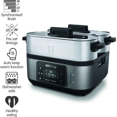 Morphy Richards 470006 - Stainless steel - steam cooker Morphy Richards 470006 - Stainless steel - steam cooker