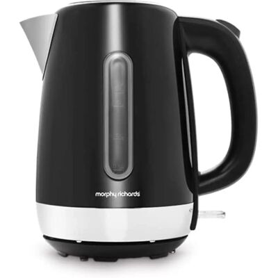 Morphy Richards Black Jug Kettle 1.7L - Rapid Boil - Limescale Filter - Kettle Morphy Richards Black Jug Kettle 1.7L - Rapid Boil - Limescale Filter - Kettle