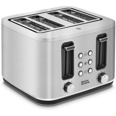Morphy Richards 242800 Motive Brushed 4 Slice Toaster - Toaster Morphy Richards 242800 Motive Brushed 4 Slice Toaster - Toaster