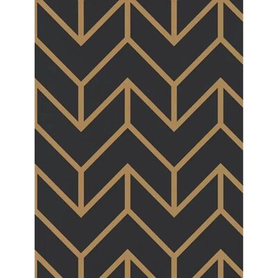 Harlequin Tessellation Tapete - Graphit mit Metalllinien Harlequin Tessellation Tapete - Graphit mit Metalllinien
