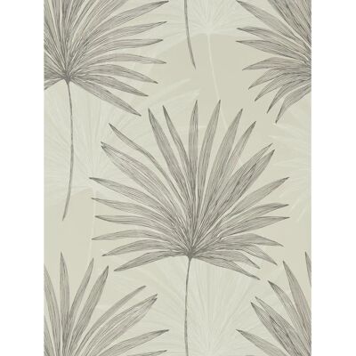 Harlequin Mitende Tapete - Pewter/Chalk Wallpaper Harlequin Mitende Tapete - Pewter/Chalk Wallpaper