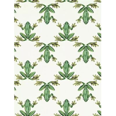 Harlequin Frog Wallpaper - Diamond Pattern, Easy to Install, High-Quality Non-Woven Harlequin Frog Wallpaper - Diamond Pattern, Easy to Install, High-Quality Non-Woven